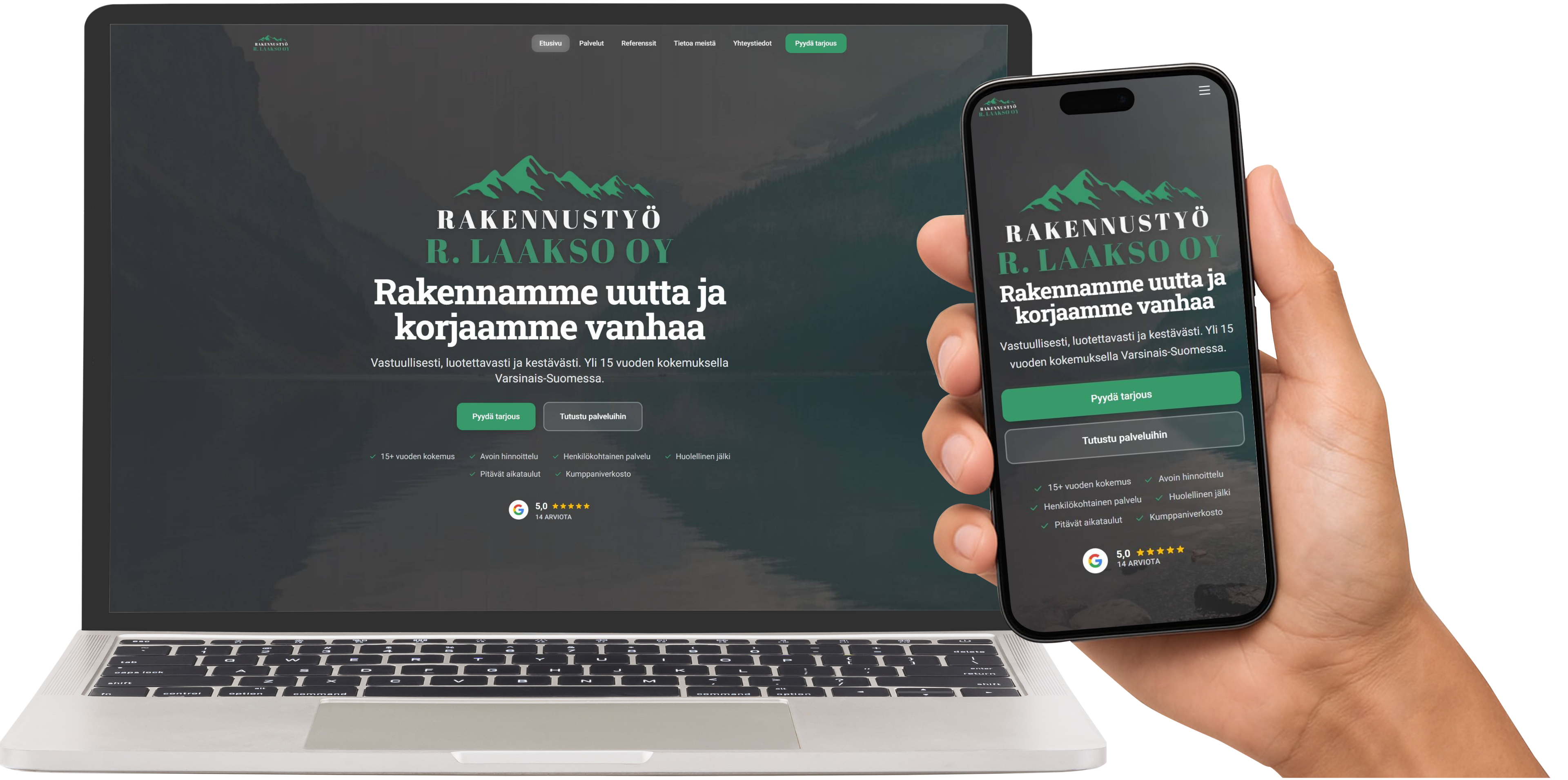Asiakastyö laitteella